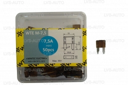 Предохранители евро мини WTE 7,5A (50шт)